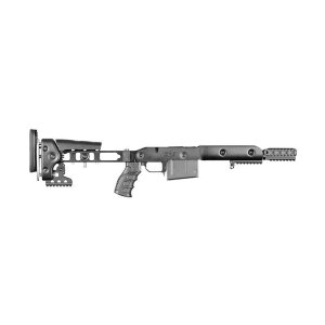 Pažba GRS, Bolthorn D, sklopná, pre pušky Remington 700 SA, plne nastaviteľná, čierna